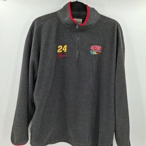Chase Authentics Mens XXL Quarter Zip Jeff‎ Gordan Pullover Sweater